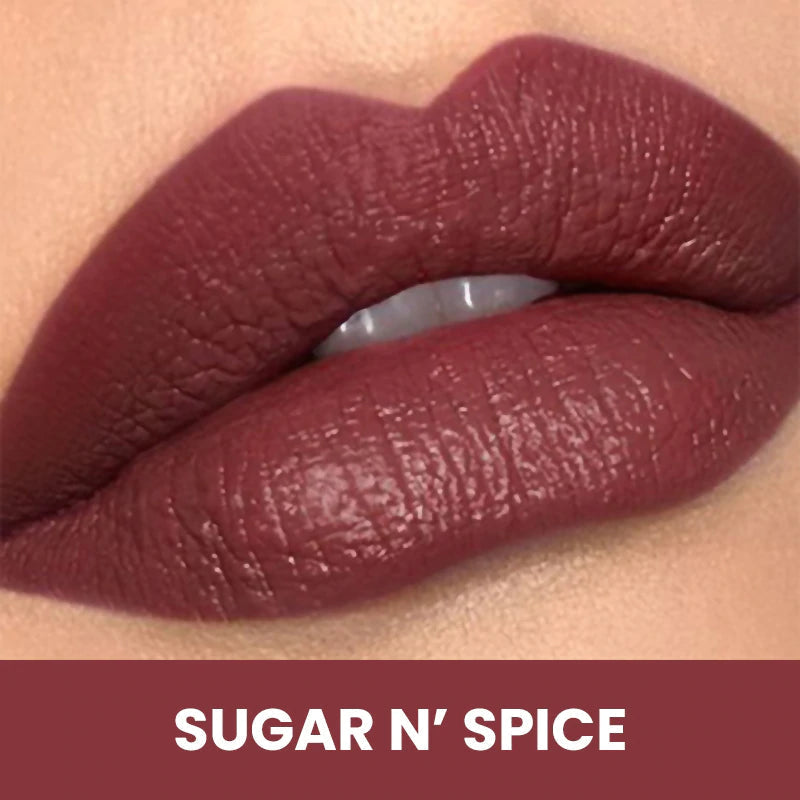 STAGENIUS Matte Liquid Lipstick #08 SUGAR N' SPICE