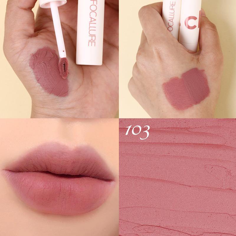 FOCALLURE Velvet Matte Lip Clay #103