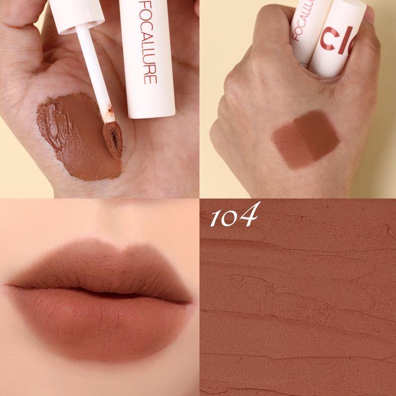 FOCALLURE Velvet Matte Lip Clay #104