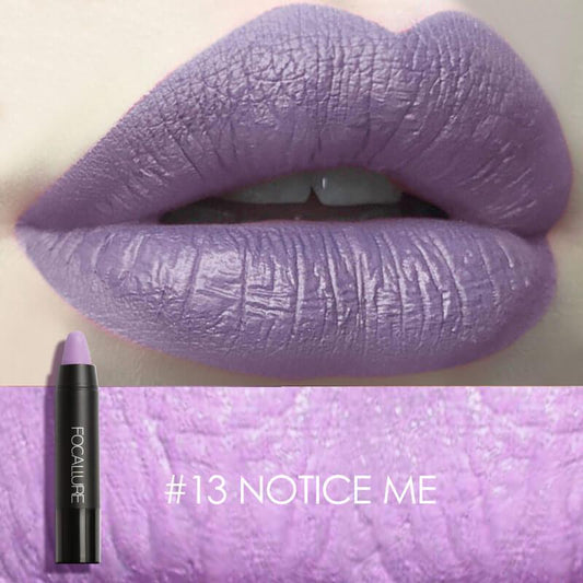 FOCLLURE Matte Lip Crayon #13 NOTICE ME