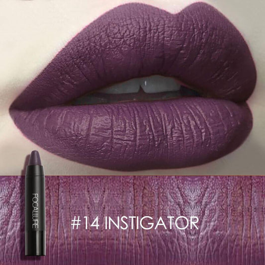 FOCLLURE Matte Lip Crayon #14 INSTIGATOR