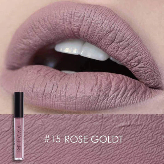FOCALLURE Ultra Chic Lips Matte Lipstick #15 ROSE GOLD