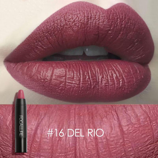 FOCLLURE Matte Lip Crayon #16 DEL RIO
