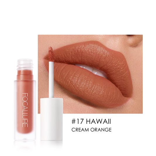 FOCALLURE Staymax Matte Liquid Lip Ink #17 Hawaii