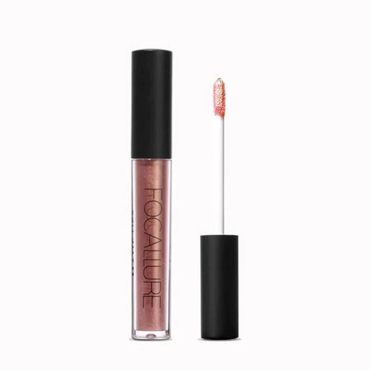 FOCALLURE Ultra-Chic Metallic Liquid Lipstick #18 SALT