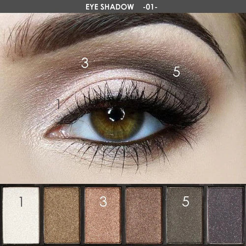 FOCALLURE Smokey Eyeshadow Palette #01