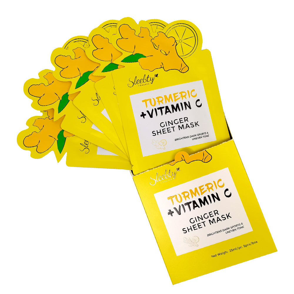 SLEEBTY Turmeric + Vitamin C Sheet Mask