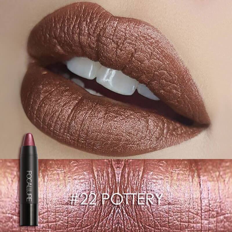 FOCLLURE Matte Lip Crayon #22 POTTERY