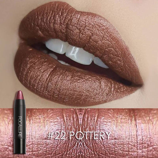 FOCLLURE Matte Lip Crayon #22 POTTERY