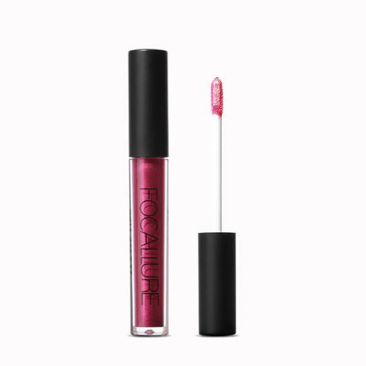 FOCALLURE Ultra-Chic Metallic Liquid Lipstick #24 JAZBERRY