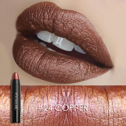 FOCLLURE Matte Lip Crayon #24 COPPER