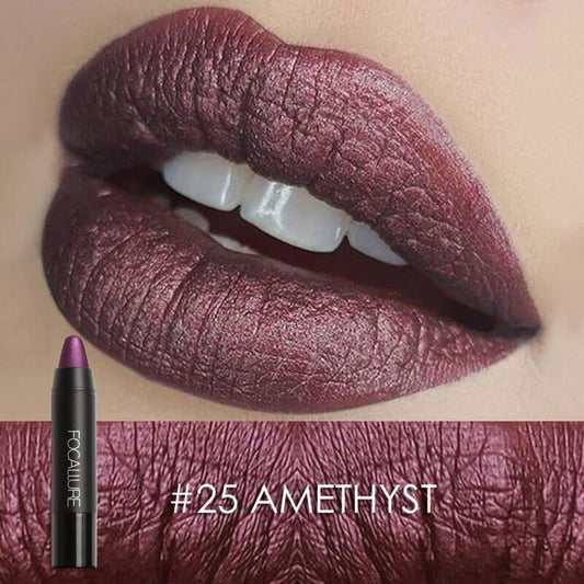 FOCLLURE Matte Lip Crayon #25 AMETHYST