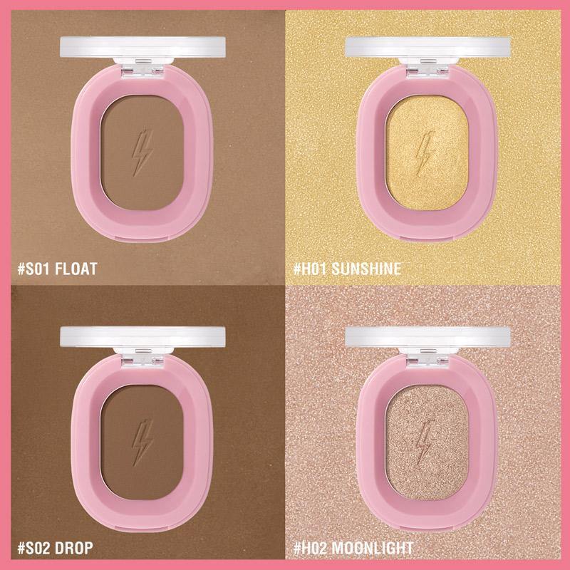 PINK FLASH Show® Matte Contour and Shimmer Highlight Singles