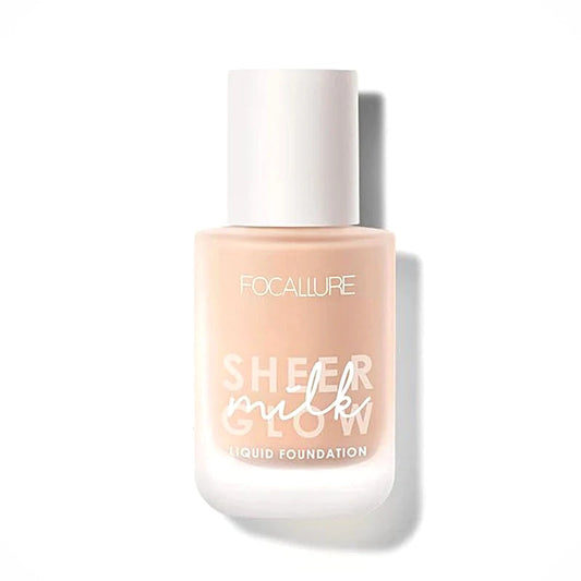 FOCALLURE Sheer Glow Milk Liquid Foundation #2 NATURAL