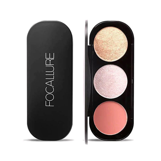 FOCALLURE Face Trio Palette #03
