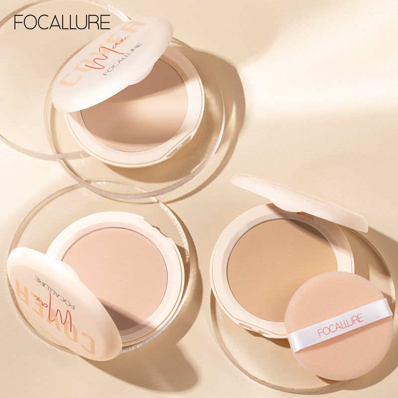 FOCALLURE Covermax® Dual-Purpose Pressed Powders