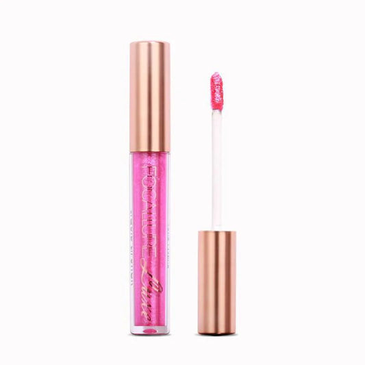 FOCALLURE Luxe Metallic Liquid Lipstick #34 STRIPPER PINK