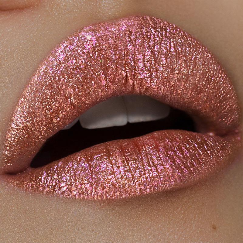 FOCALLURE Luxe Metallic Liquid Lipstick #36 ROSE GOLD ON ACID