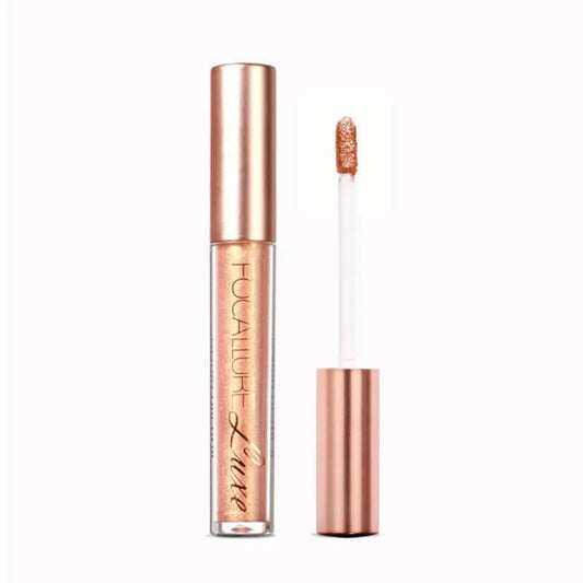 FOCALLURE Luxe Metallic Liquid Lipstick #39 TAN