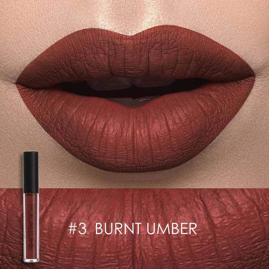 FOCALLURE Ultra Chic Lips Matte Lipstick #03 BURNT UMBER