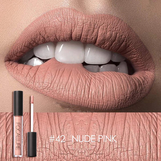 FOCALLURE Ultra Chic Lips Matte Lipstick #42 NUDE PINK