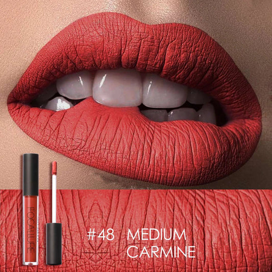 FOCALLURE Ultra Chic Lips Matte Lipstick #48 MEDIUM CARMINE