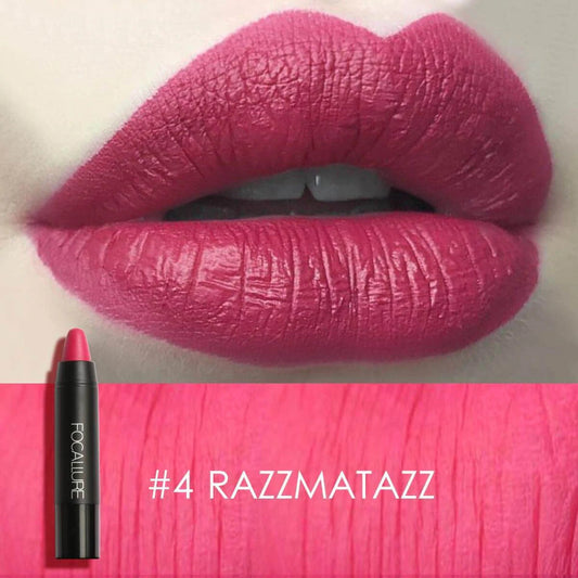 FOCLLURE Matte Lip Crayon #04 RAZMATAZZ