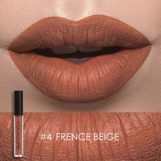 FOCALLURE Ultra Chic Lips Matte Lipstick #04 FRENCH BEIGE