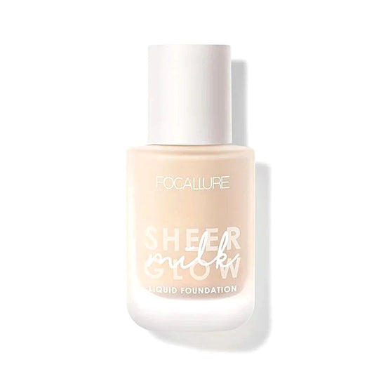 FOCALLURE Sheer Glow Milk Liquid Foundation #5 COOL SAND
