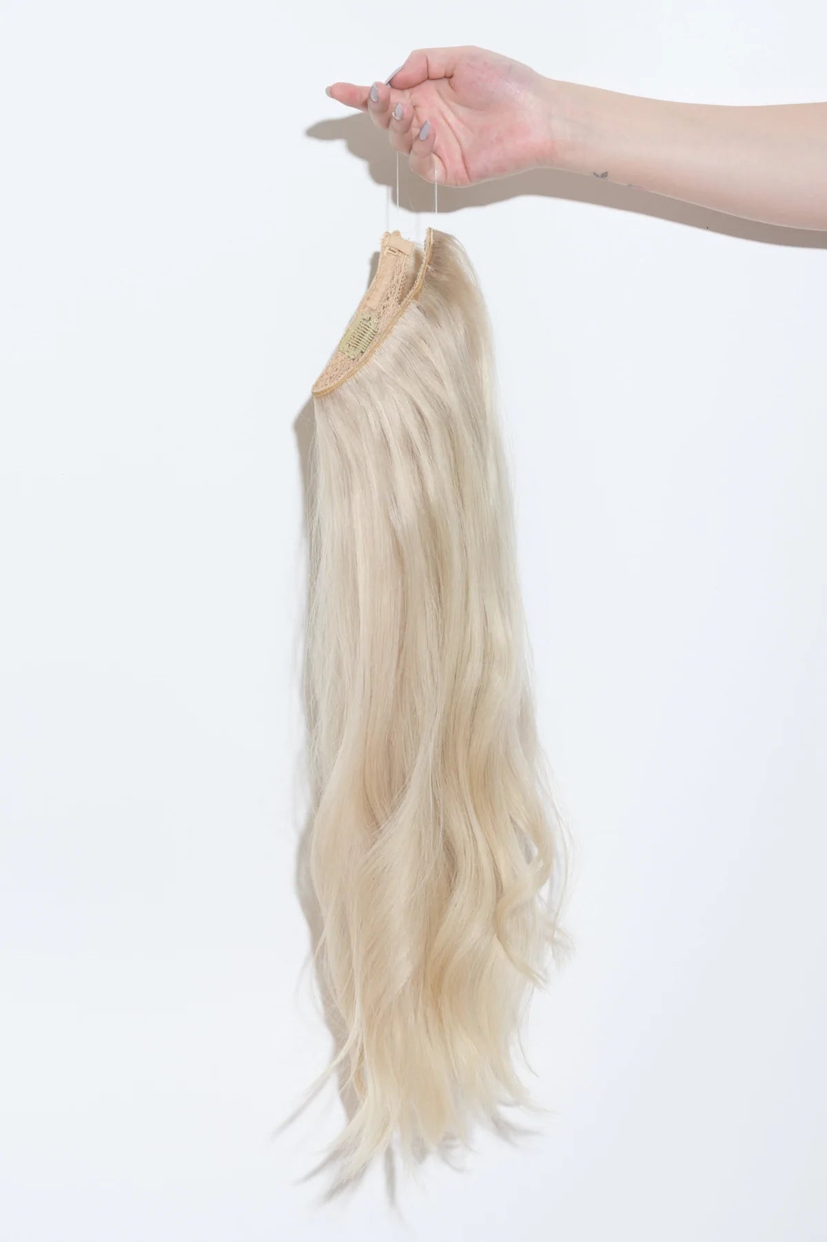 LUXE Remy Halo Extensions #Silver