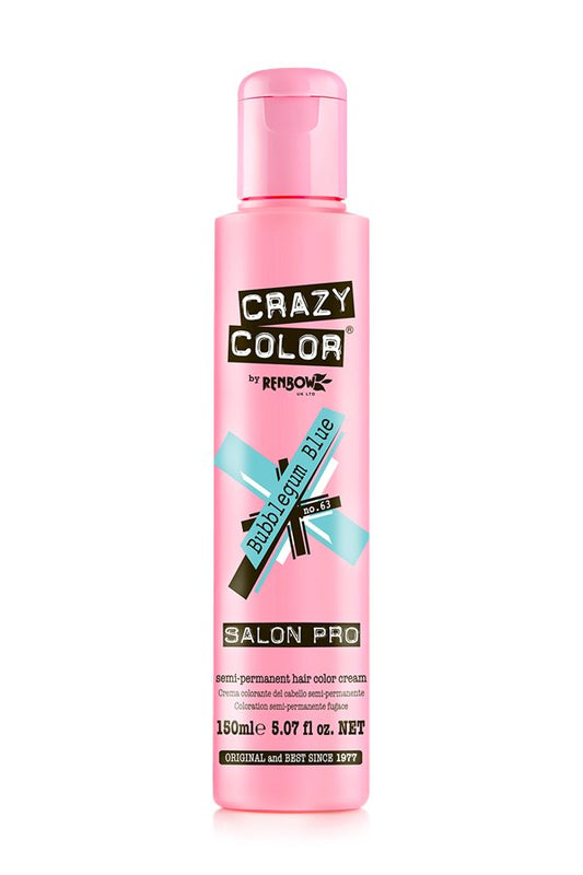 CRAZY COLOR Semi Permanent Bubblegum Blue #063