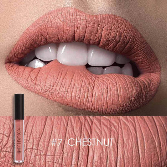 FOCALLURE Ultra Chic Lips Matte Lipstick #07 CHESTNUT