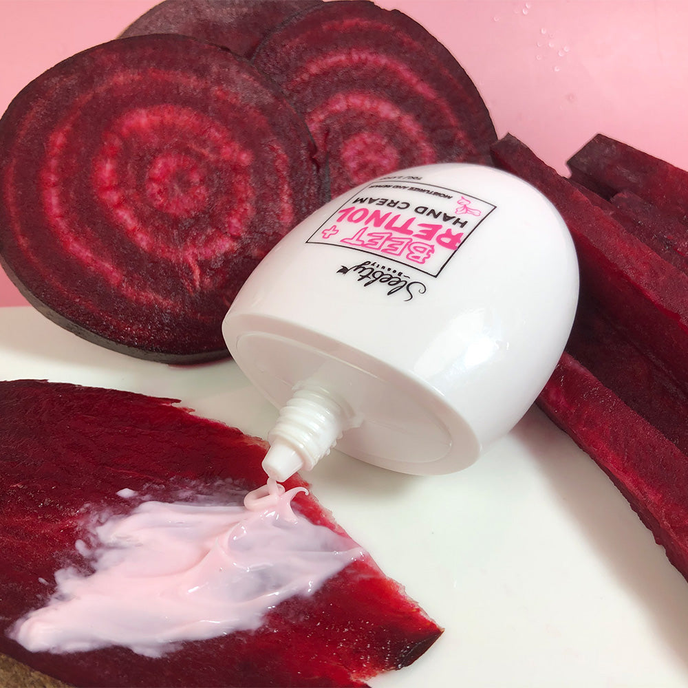 SLEEBTY BEAUTY Beet + Retinol Hand Cream