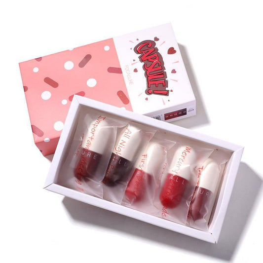 FOCALLURE Capsule Velvet Matte Lipstick Set