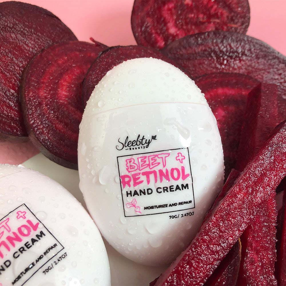 SLEEBTY BEAUTY Beet + Retinol Hand Cream