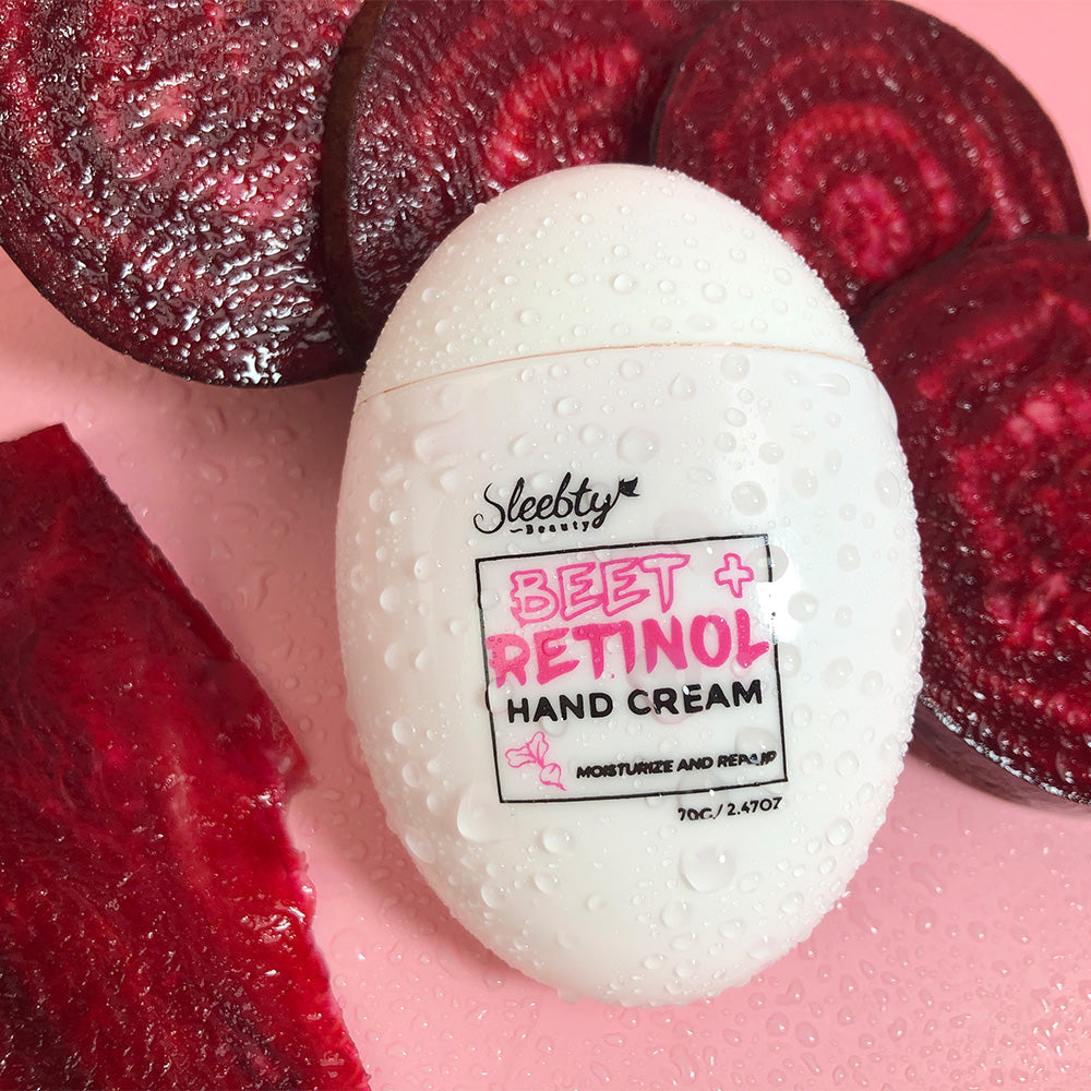 SLEEBTY BEAUTY Beet + Retinol Hand Cream