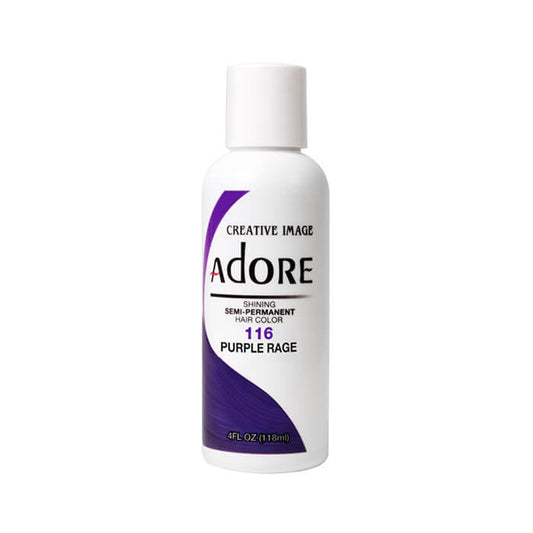ADORE Semi Permanent Hair Colour Purple Rage 118ml