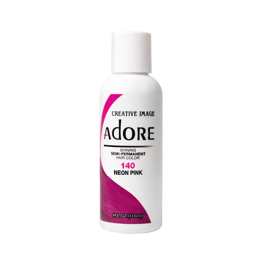 ADORE Semi Permanent Hair Colour Neon Pink 118ml