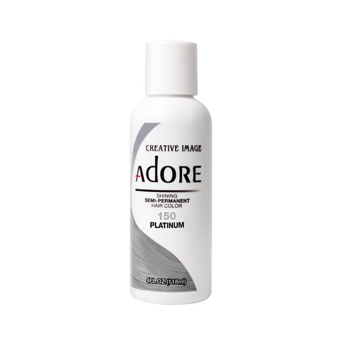 ADORE Semi Permanent Hair Colour Platinum 118ml
