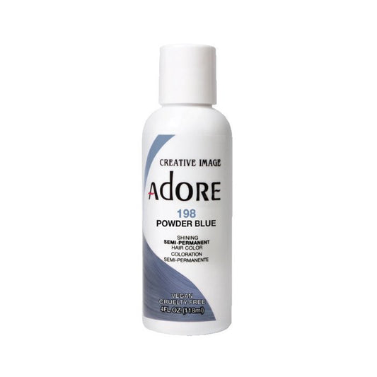 ADORE Semi Permanent Hair Colour Powder Blue 118ml
