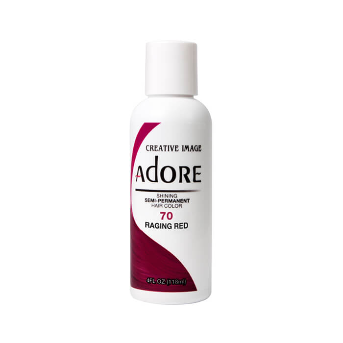 ADORE Semi Permanent Hair Colour Raging Red 118ml