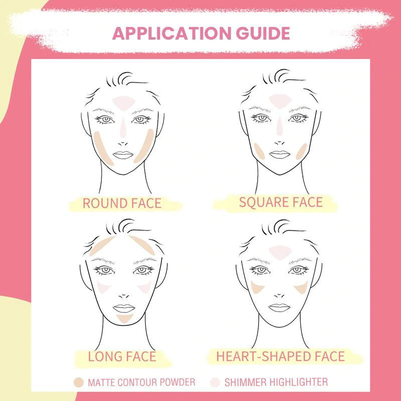 PINK FLASH Show® Matte Contour and Shimmer Highlight Singles