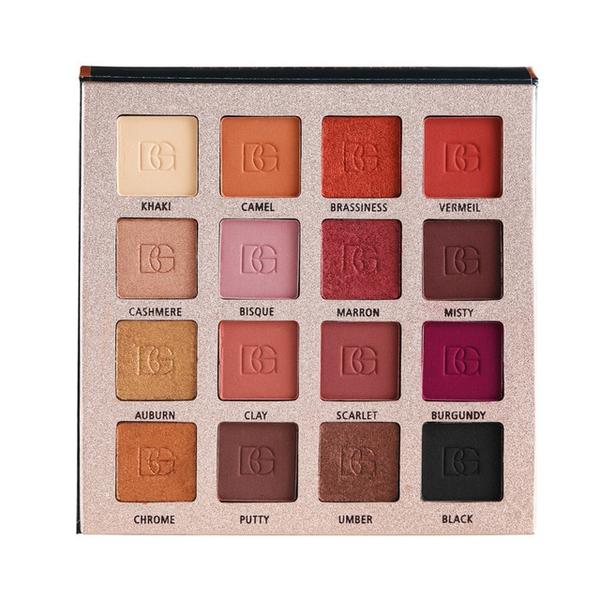 Beauty Glazed Rock Metal Palette
