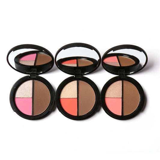 FOCALLURE Face® Blush, Highlight & Contour Trio Palettes