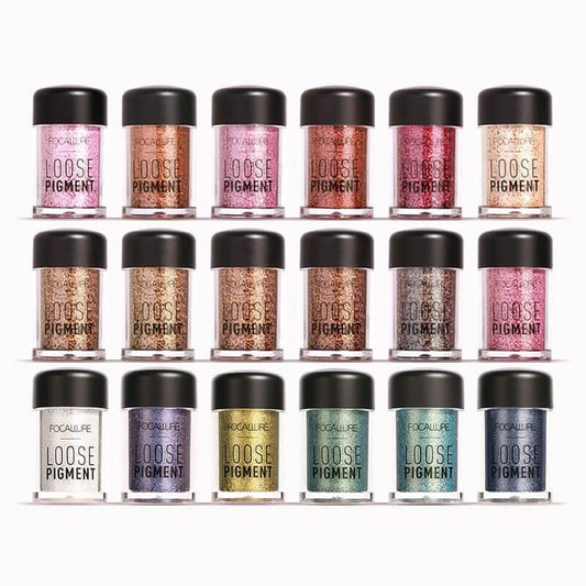FOCALLURE Loose Pigment Eyeshadow Set