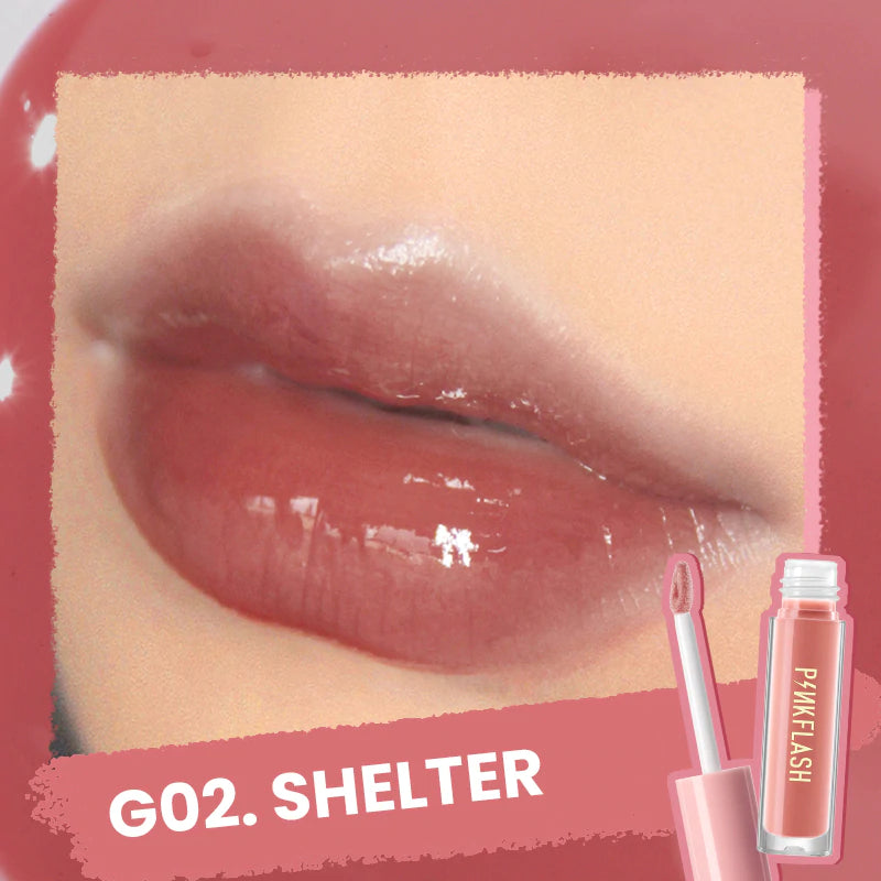 PINKFLASH Ever Glossy Moist Lip Gloss #G02 Shelter
