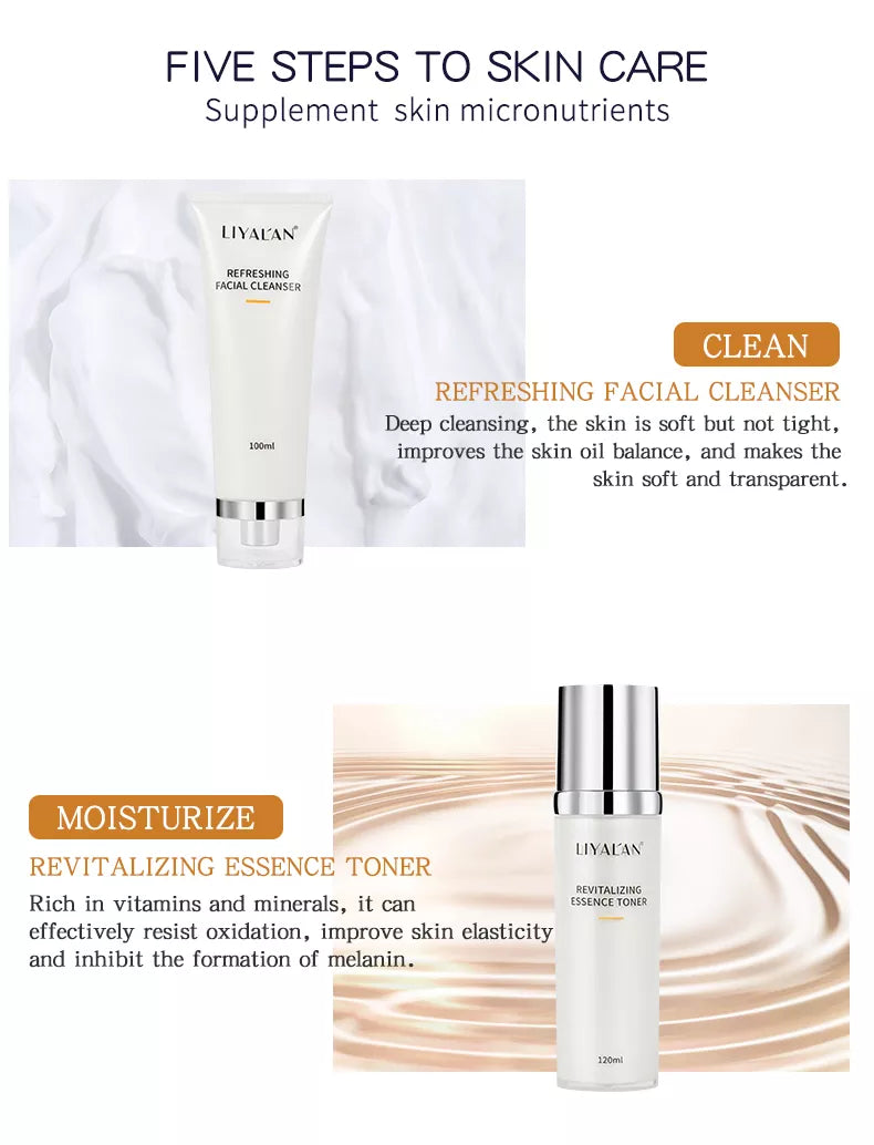 LIYALAN Luxury Skincare Set