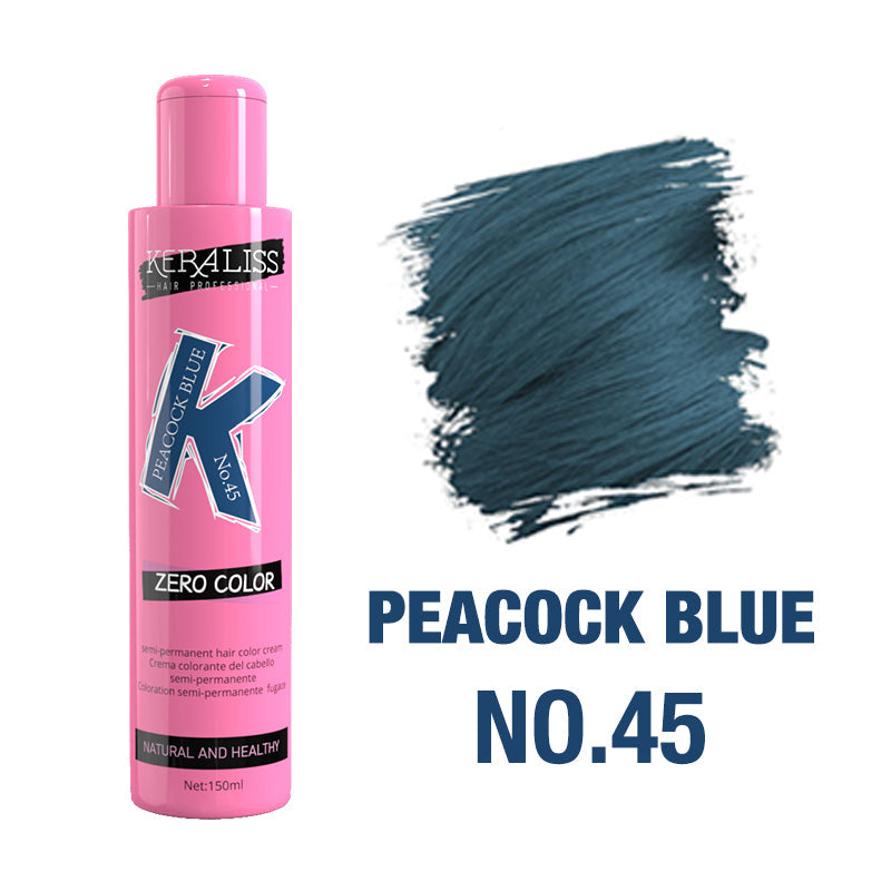 CRAZY COLOR Semi Permanent Peacock Blue #045