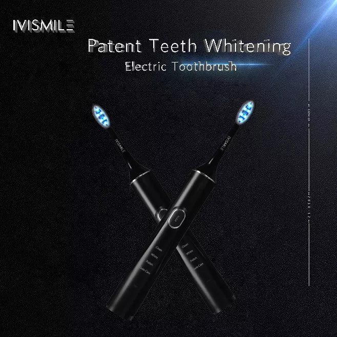 IVISMILE Sonic Electric Power Whitening LED Toothbrush