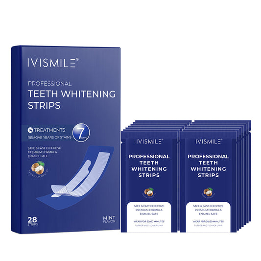 IVISMILE Professional Sodium Chloride Teeth Whitening Strips